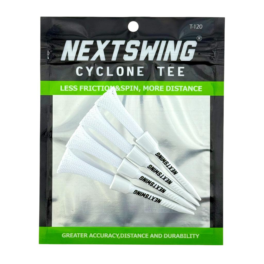 NextSwing Golfball-Tee Niedriger Widerstand Elastisches Netz-Ballhalterung Zyklon Limitierte Auflage Abschuss-Golf-Tee Robust Und Langlebig Kunststoff