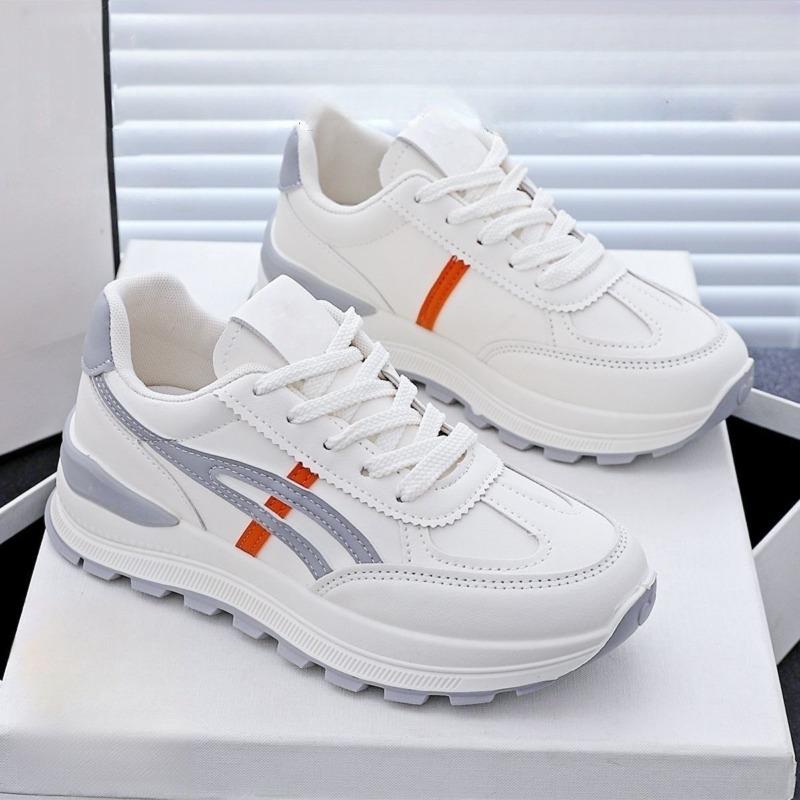 Fashion Autumn All-match Women Brand Sneakers Luxury Designer Platform Lace-up Vulcanized Shoes Outdoor Woman Casual Walking Shoes 35-40