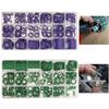 Green Nitrile O-ring for Car AC Compressors - High Temp Resistant Sealing Ring, 530/270PC