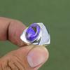 Copper Charoite Ring 925 Sterling Silver Ring Designer Gemstone Jewelry Handmade Ring Gift For Dad Birthstone Jewelry Available In Ring Size