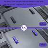 Engine Hood Hinge Cover Decoration Exterior for Jeep Wrangler JL JT 2018+Purple