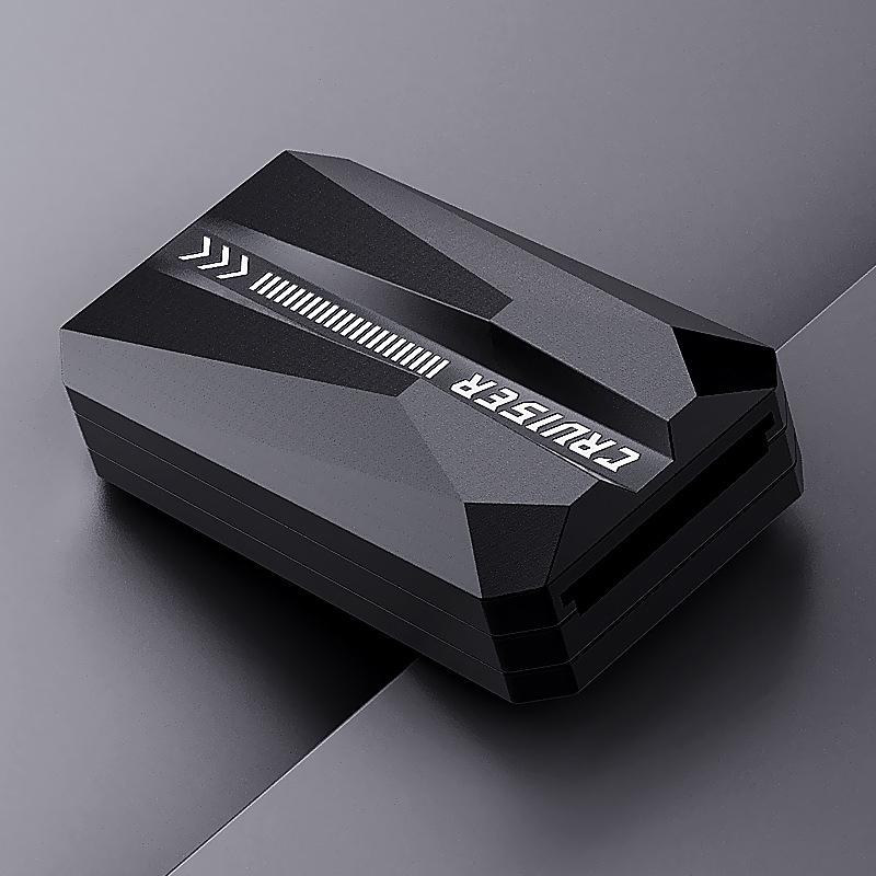 Ratchet Wheel Mechanical Slider Magnetic Push Card Pushing Plate Edc Metal Relieve Stress Relief Toy Paragraph Ring Antistresse