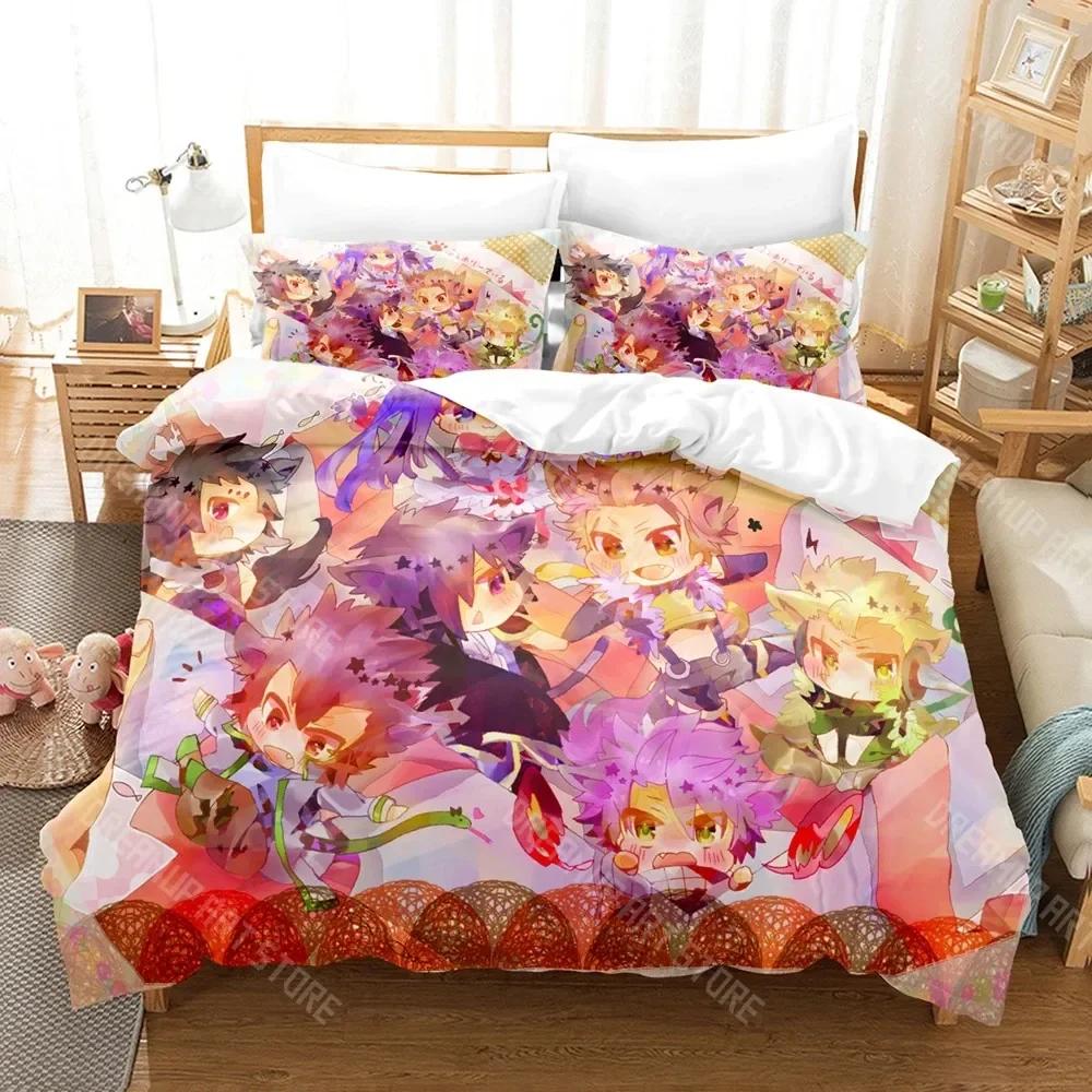 3D Print Fairy Tail Anime Bedding Set Boys Girls Twin Queen Size Duvet Cover Pillowcase Bed Kids Adult Home Textile