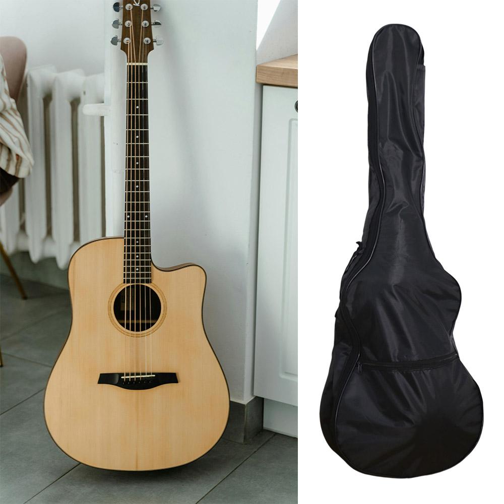 Oxford Cloth Guitar Bag Waterproof Single Shoulder Bag Thick Guitar Backpack  with Handle