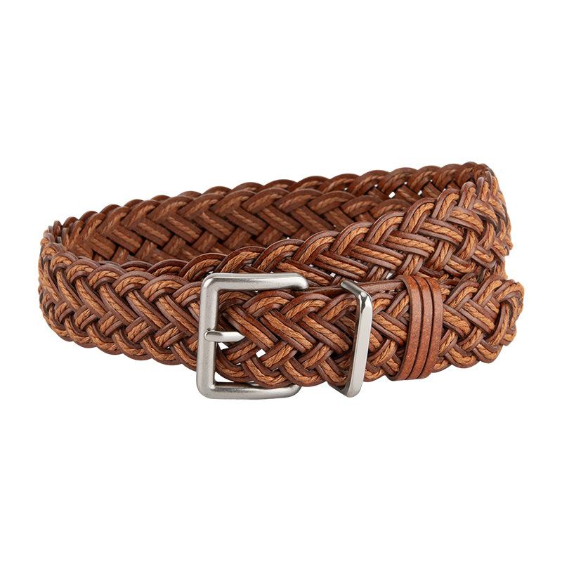 Новый плетеный вручную женский пояс для платья, декоративный широкий женский пояс 110cm