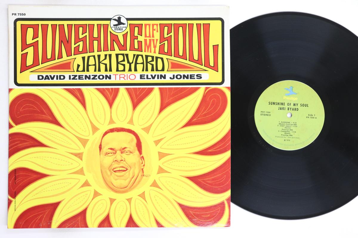 

LP Record JAKI BYARD - Sunshine Of My Soul PRT7550 PRESTIGE 1972 US Jazz Used