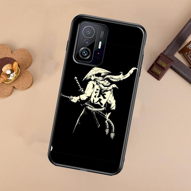 Samurai Case For Xiaomi 13 14 Ultra 11T 12T 13T 14T Pro POCO X7 Pro X3 X5 X6 F3 F5 F6 M6 Pro Cover