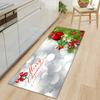Christmas Porch Entrance Mat Kitchen Absorbent Strip Bathroom Non-Slip Mat Bedroom Living Room Carpet Floor Mat