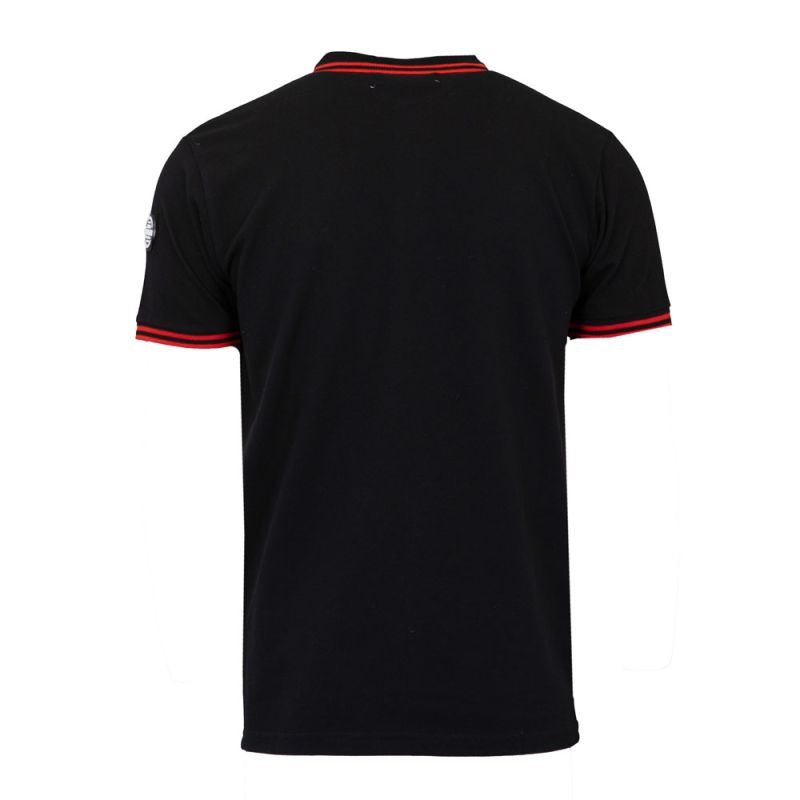 Polo Albus coton avec liserés colorés Homme CHEVIGNON