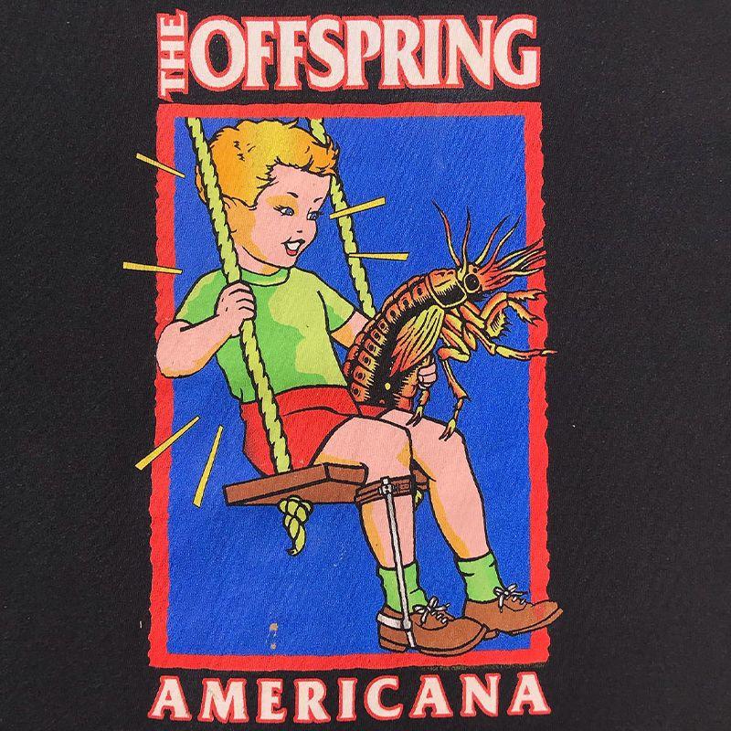 Retro trička s krátkým rukávem ve stylu evropského a amerického pop punku od The Offspring pro muže a ženy v ležérním stylu