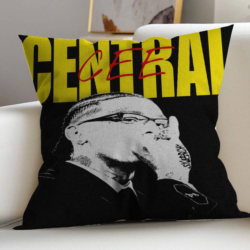 Singer Central Cee Personalized Pillow Dust Cover Bedroom Kids Party Decoration Pillowcase Birthday Children Gift