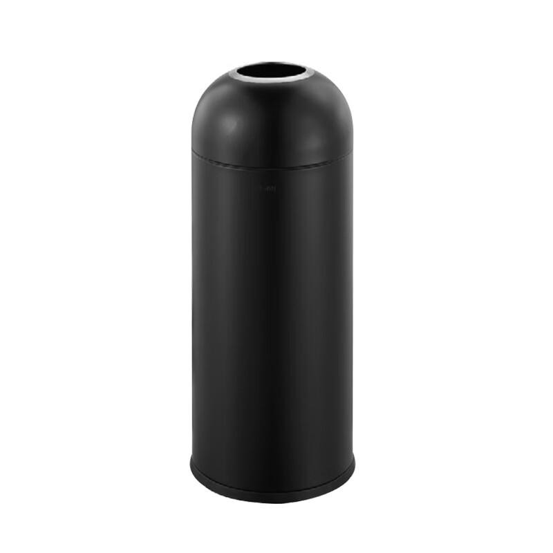 Stainless Steel Bullet Head Waste Bin 30L