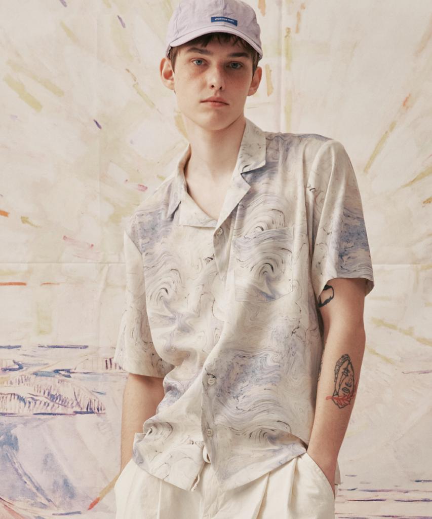 Koldeubeullaengkis Mixture Print Summer Shirt