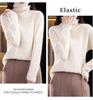 Mink Cashmere High-Neck Loose Pullover: Women's Thick Knit for Autumn/Winter 2025