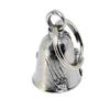 GUARDIAN BELL AMGB Bikerklocka, Nyckelring, Skyddande Talisman/Amulett för Säker Körning, tenn