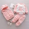 Morbido e Accogliente Set di Abbigliamento Invernale per Bambini Piccoli e Toddler Età 1-3 Anni