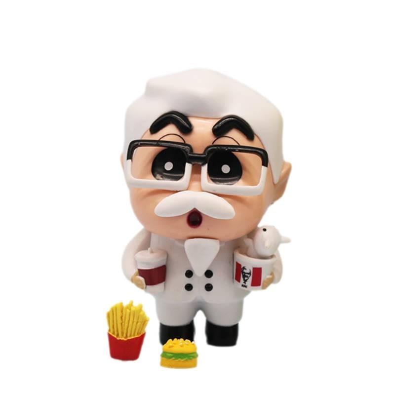 Cowboy Dicky Neuer Crayon Shin-chan GK-Modell Handgefertigte Dekoration PVC-Material 15cm