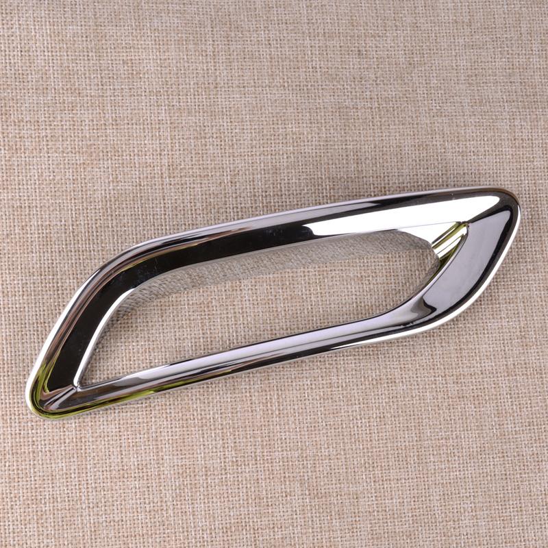 1 Pair Rear Fog Light Lamp Frame Cover Trim Fit for Lexus RX 350 350h -2024 Chrome Style ABS