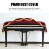 Elegant Velvet Keyboard Piano Dust Cover Decorative Protector 88 Key Electric Piano Cover For Enhanced Durability
