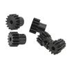 32DP 0.8M 3.175mm RC Motor Gear 12T 13T 14T 15T 16T Pinion Gear Set Chrome Molybdenum Steel 1/10 RC Car Motor Pinion Gear