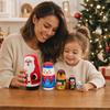 Wooden Nesting Dolls Toy for Kids, Birthday Christmas Gift