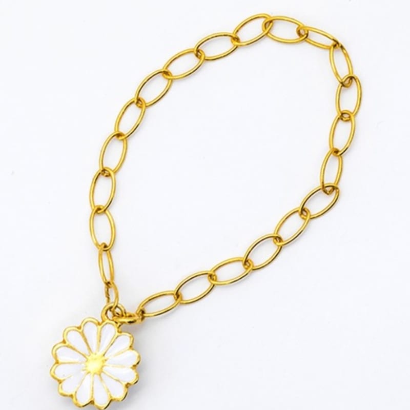 

finger Mia bracelet Gold plated silver