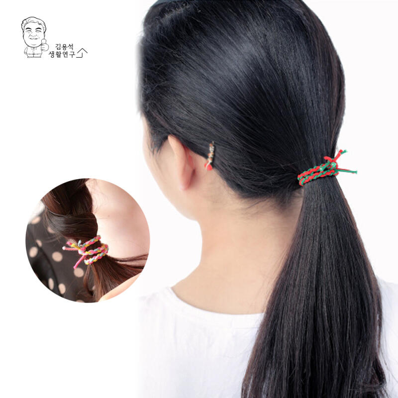 50 резинок для волос, повязок для волос, прочных резинок для волос