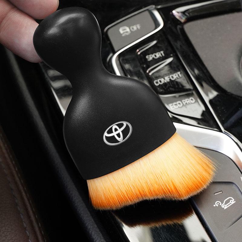 2026 Chaud Pour Toyota Enjoliveurs Nettoyage Intérieur Voiture Brosse Douce Dégagement Sortie d'Air Outils Anti-Poussière Pour Toyota Corolla Prius Yaris Rav