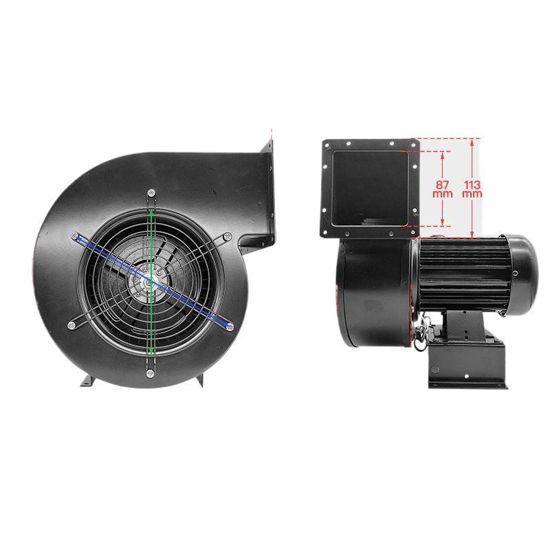 130/150FLJ Small Industrial Frequency Centrifugal Exhaust Fan 220V Ventilation Turbine Fan