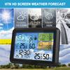 Digital WiFi Weather Station Indoor/Outdoor Thermometer Home Weather Thermometer with APP Control Color