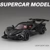 1:32 Apollo IE EVO Alloy Diecast Toys Cars Models Wheel Pull Back Miniature Sports Car Rubber Tires Vehicle Educational Toys