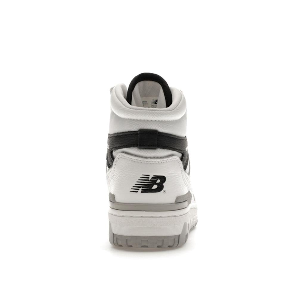 New Balance 650R Angora Pack - Schwarze Unisex-Sneaker Weiß BB650RWH