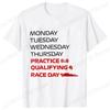 Race Week T-Shirt for Men Women Kids Clothing Practice, Qualifying, Race Day Design Tshirts Casual Men Clothing Racing Fan Gift