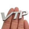 1pcs Car 3D Metal VIP Emblem Badge Decal Car Sticker for Teana Peugeot Bmw KIA MAZDA TOYOTA HONDA Car Side Decoration FK1