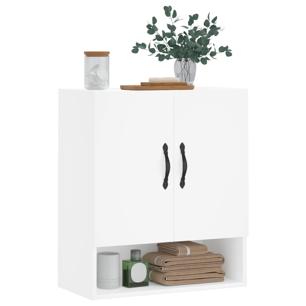 Wall Cabinet White 60x31x70 cm Particleboard