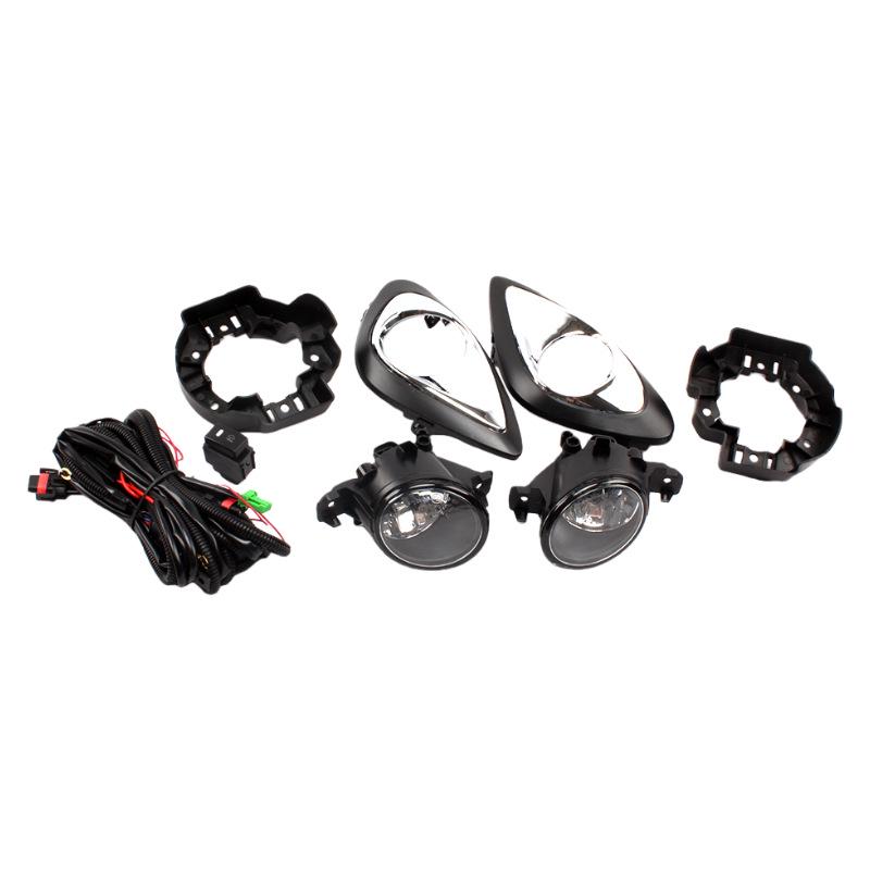 Nissan March 13-17 Fog Light Set: Bumper & Daytime Running Lights Assembly