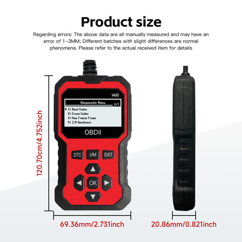 Car Obd2 Scanner Diagnostic Tool Code Reader Engine Fault Code Reader Scanner Can Diagnosis All Obd Ii in 1996 Agreement Car Sca