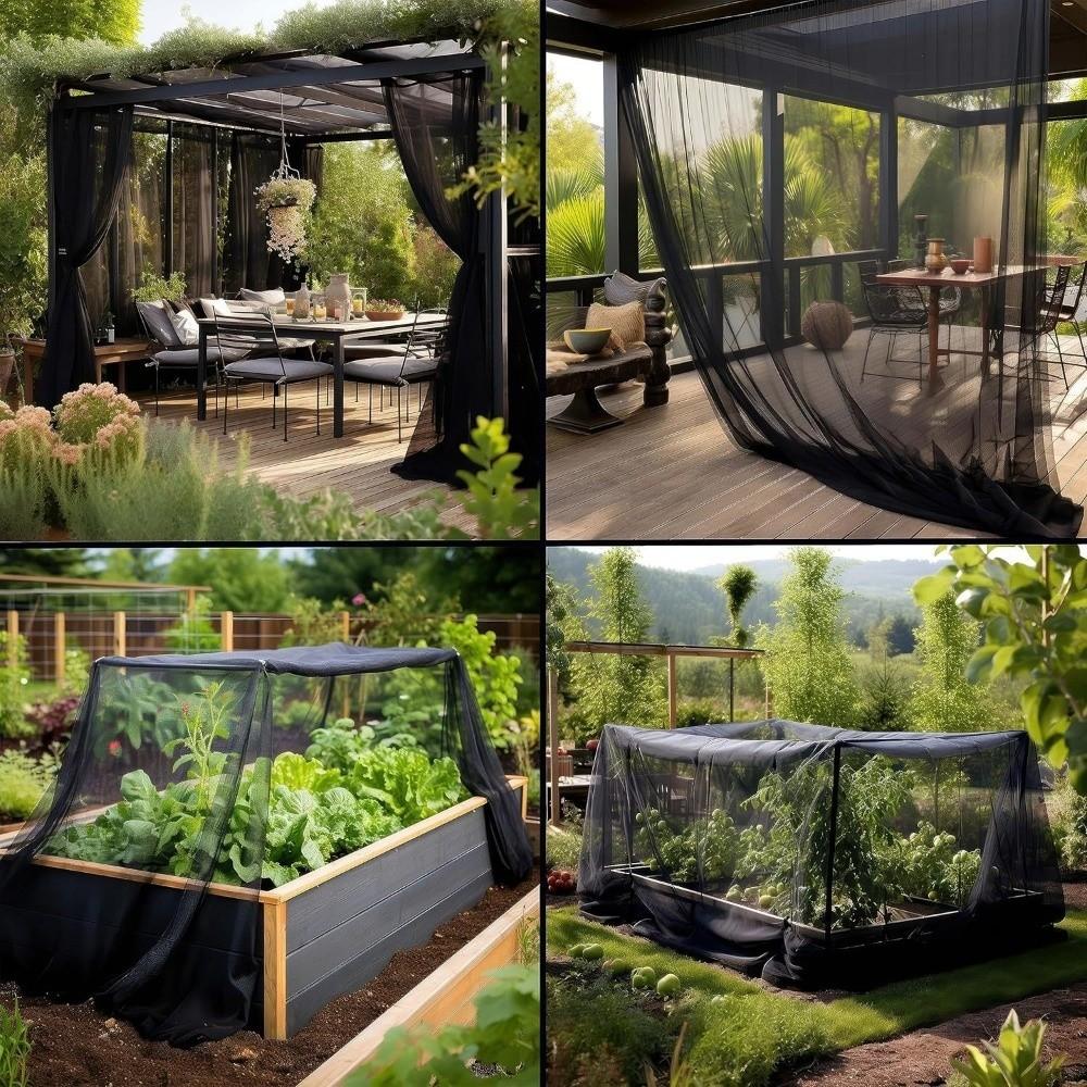 Ultra Fine Mesh Garden Vegetable Netting Insect Net Mesh Screen Plants Mesh Cover Breathable Flexible Cut Mosquito Netting