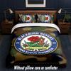 Blackburn Rovers Football Design Bed Bedding Set 1 Duvet Cover + 2 Pillowcases Soft Breathable Household Bed Linens