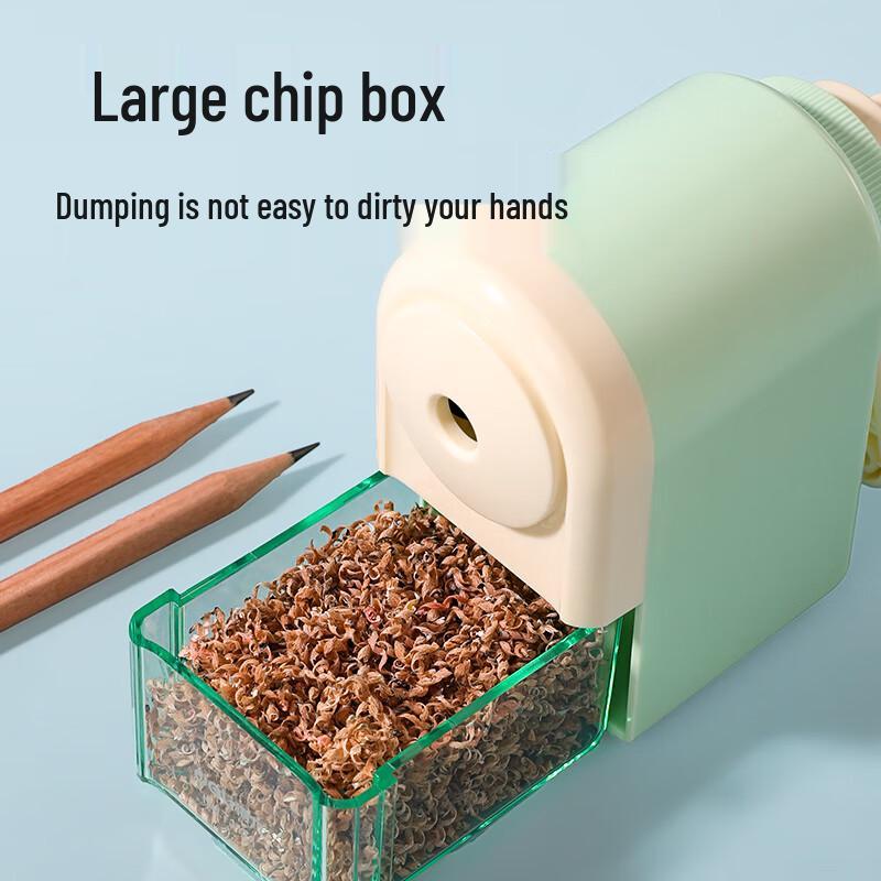 Deli Hand-Crank Pencil Sharpener