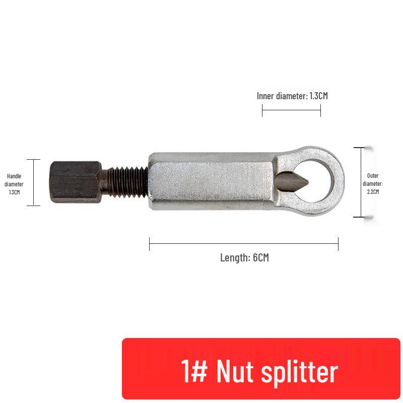 Rusty Nut Breaker: Unscrew, Split & Remove Old Nuts and Bolts Tool