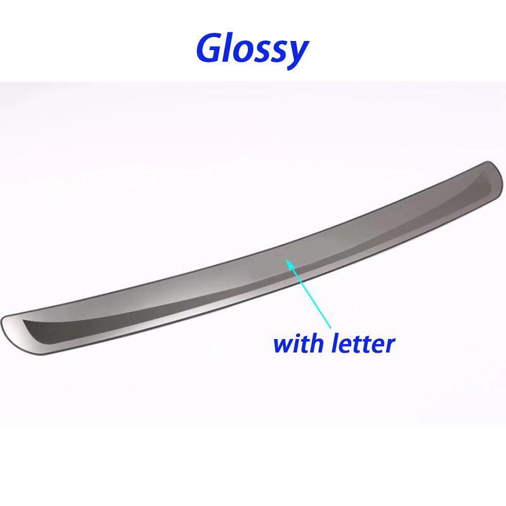 For VW Volkswagen Golf7 Golf 7 2014 2015 2016 2017 2018 Car Outside Rear Bumper Tailgate Pedal Strip Trim Plate Threshold Frame