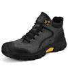 High-quality Men's Mountaineering Boots Waterproof and Anti Slip Outdoor Sports Travel Shoes Hiking Boots Men Winter Snow Boots