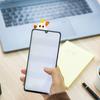 Halloween Ghost Phone Buddy Mini Phone Figure Surprise Toy Stick-on Cute Ghost Phone Topper Adhesive Cling Decoration for Smartphone