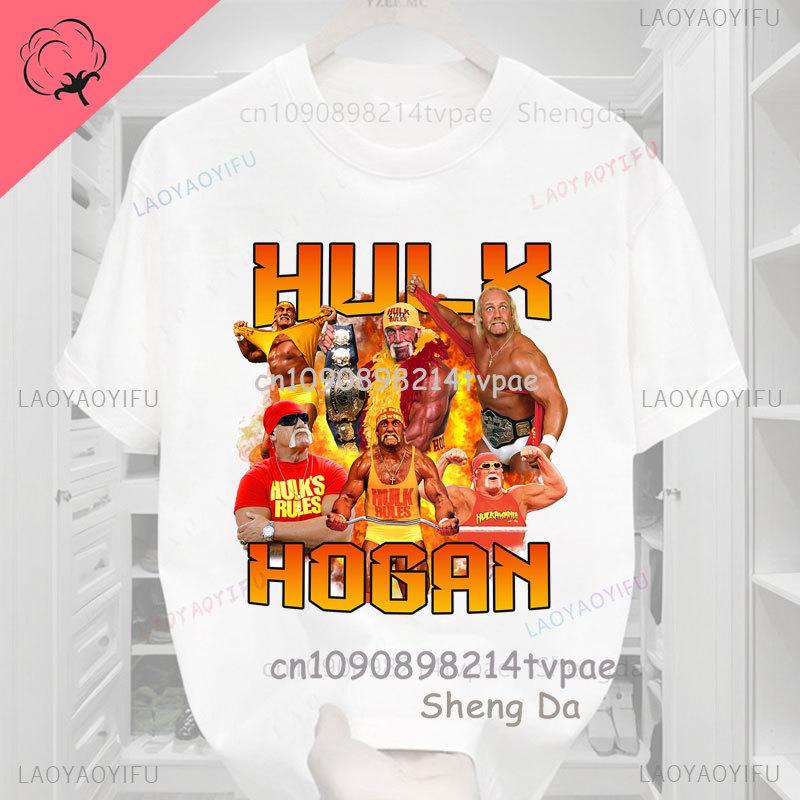 Hulkhogan Angel Tribute Tee Wrestling Legend Rip Camiseta See You At The Main Event In Heaven Hulkaunisexia Memorial Cotton Tshirt