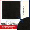 1PCS/12PCS Black Fiber Rag Kitchen Cleaning Towel Kitchen Rag Durable Reusable Cleaning Absorbent Rag