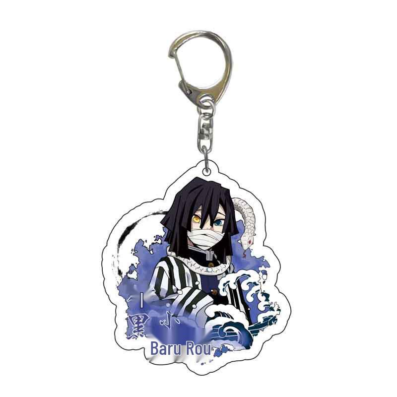 Portachiavi Ciondolo Acrilico 2D Anime Demon Slayer