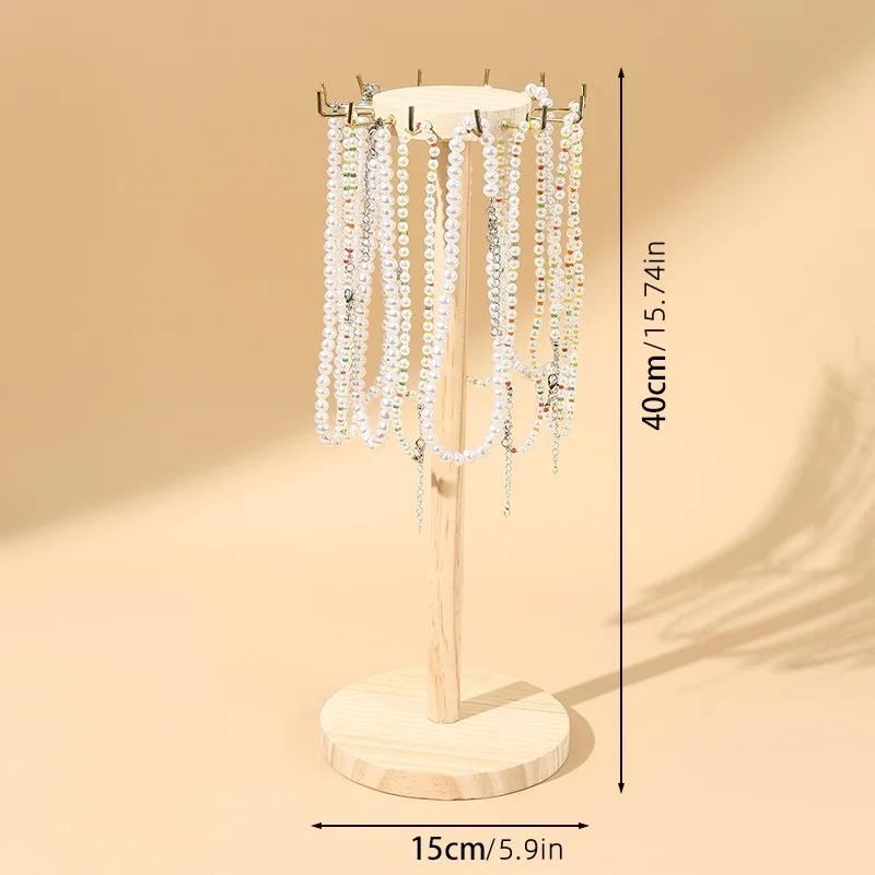 Creative hanging necklace display stand, bracelet jewelry stand, necklace live streaming stall display prop jewelry stand good