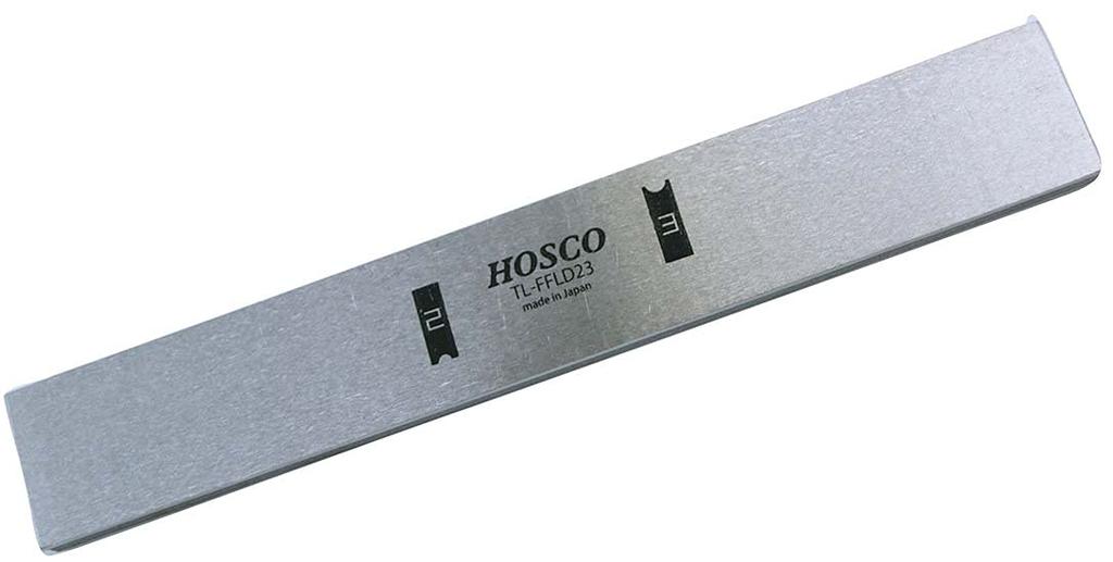 HOSCO Luthiers Tools Diamond Fret File Leveler/Crown #600, R2/R3 TL-FFLD23
