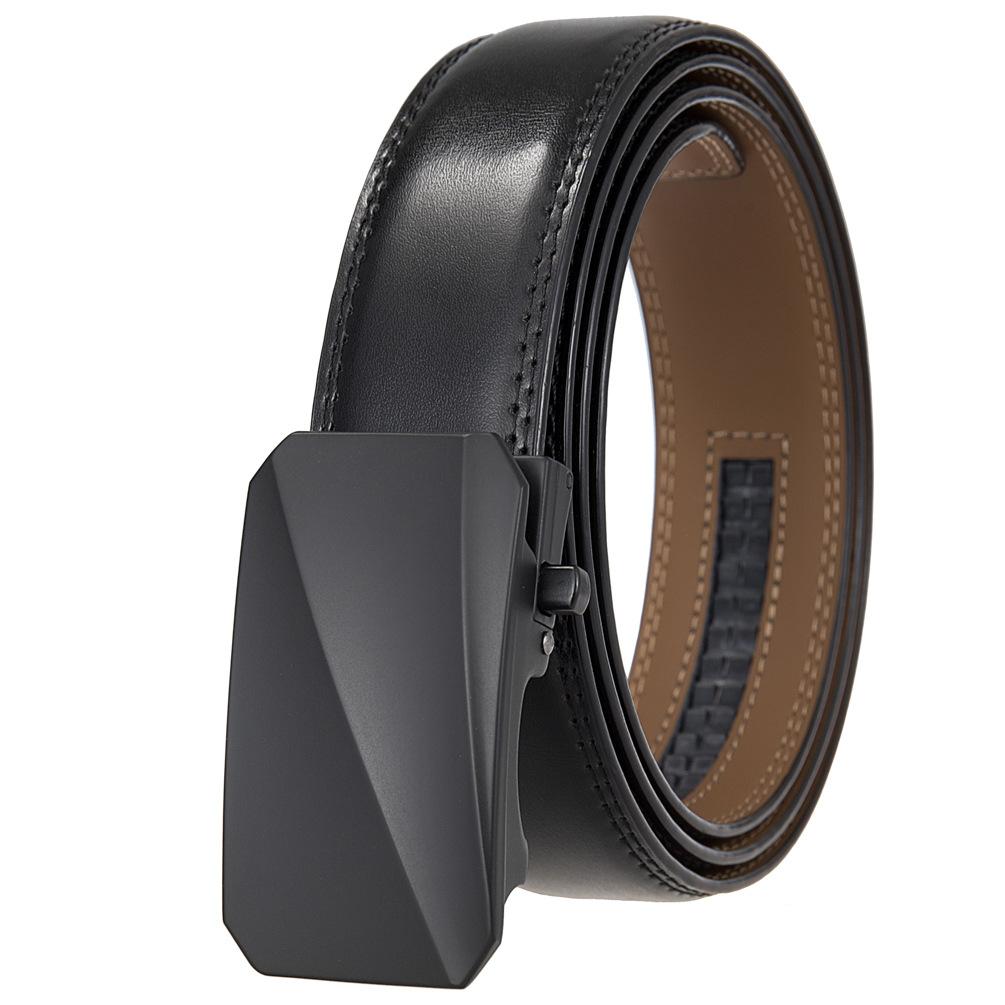 Two-Layer Belt Casual Business Belt, Belt For Men, Automatic Buckle Belt Ly36-25564-1